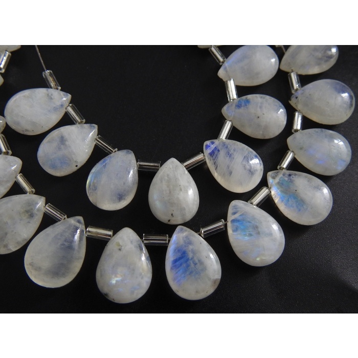 White Rainbow Moonstone Smooth Teardrop,Blue Flashy Fire,Loose Stone,Bead,Calibrated Stone,Earrings Pair,Making Jewelry,Wholesaler PME-CY3 | Save 33% - Rajasthan Living 15