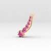 Dainty Pink Spinel 14K Climber Earrings, Handmade Jewelry, Everyday Gemstone Earring, August Birthstone Earrings, Gold Earrings For Women | Save 33% - Rajasthan Living 24
