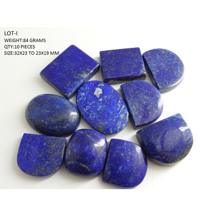 Natural Lapis Lazuli Smooth Fancy Shape Cabochons Lot Finest Quality Wholesale Price New Arrival C2 | Save 33% - Rajasthan Living 14