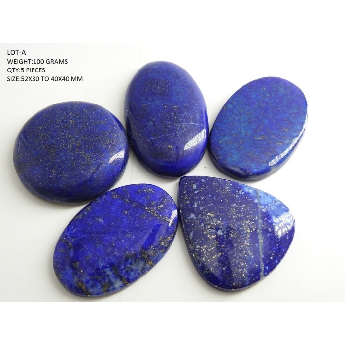 Natural Lapis Lazuli Smooth Fancy Shape Cabochons Lot Finest Quality Wholesale Price New Arrival C2 | Save 33% - Rajasthan Living 6