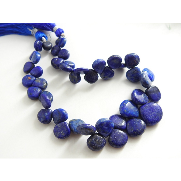 Lapis Lazuli Smooth Heart,Teardrop,Loose Stone,Handmade Bead,Drop,Gemstone For Jewelry Making,8Inch 13-6MM Approx,100%Natural PME(BR6) | Save 33% - Rajasthan Living 10