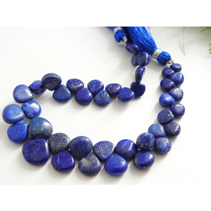 Lapis Lazuli Smooth Heart,Teardrop,Loose Stone,Handmade Bead,Drop,Gemstone For Jewelry Making,8Inch 13-6MM Approx,100%Natural PME(BR6) | Save 33% - Rajasthan Living 9