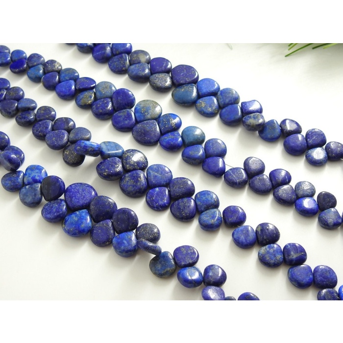 Lapis Lazuli Smooth Heart,Teardrop,Loose Stone,Handmade Bead,Drop,Gemstone For Jewelry Making,8Inch 13-6MM Approx,100%Natural PME(BR6) | Save 33% - Rajasthan Living 11