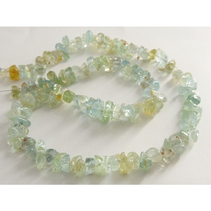 100%Natural,Aquamarine Polished Rough Beads,Anklets,Chips,Uncut 10X5To5X4MM Approx,Wholesale Price,New Arrival RB1 | Save 33% - Rajasthan Living 8