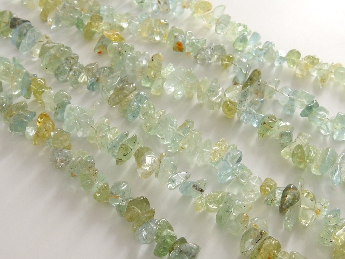100%Natural,Aquamarine Polished Rough Beads,Anklets,Chips,Uncut 10X5To5X4MM Approx,Wholesale Price,New Arrival RB1 | Save 33% - Rajasthan Living 16