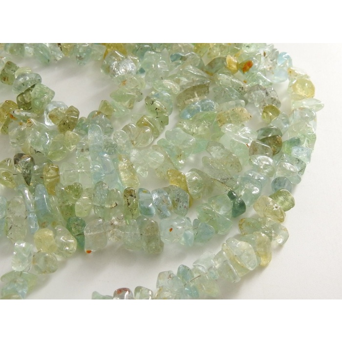 100%Natural,Aquamarine Polished Rough Beads,Anklets,Chips,Uncut 10X5To5X4MM Approx,Wholesale Price,New Arrival RB1 | Save 33% - Rajasthan Living 10