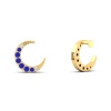 14K Dainty Natural Tanzanite Drop Earrings, Everyday Gemstone Earring For Her, Gold Stud Earrings For Women, December Birthstone Jewelry | Save 33% - Rajasthan Living 23