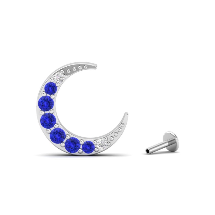 14K Dainty Natural Tanzanite Drop Earrings, Everyday Gemstone Earring For Her, Gold Stud Earrings For Women, December Birthstone Jewelry | Save 33% - Rajasthan Living 6