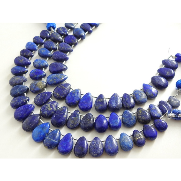 Lapis Lazuli Smooth Teardrop,Loose Stone,Handmade Bead,Drop,Gemstone For Jewelry Making 100%Natural 21 Piece Strand 12X9To9X6MM PME(BR6) | Save 33% - Rajasthan Living 9