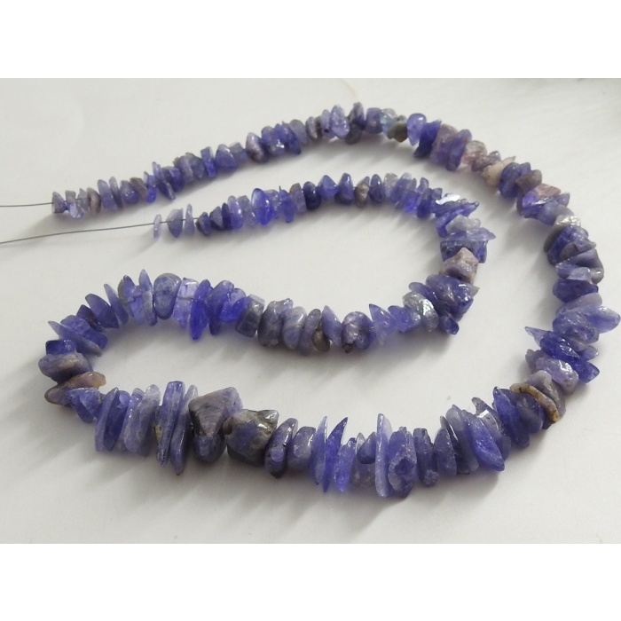 100%Natural,Tanzanite Rough Bead,Polished,Anklet,Chip,Nugget,Loose Stone,16Inch 15X11To6X4MM Approx,Wholesale Price,New Arrival RB7 | Save 33% - Rajasthan Living 8