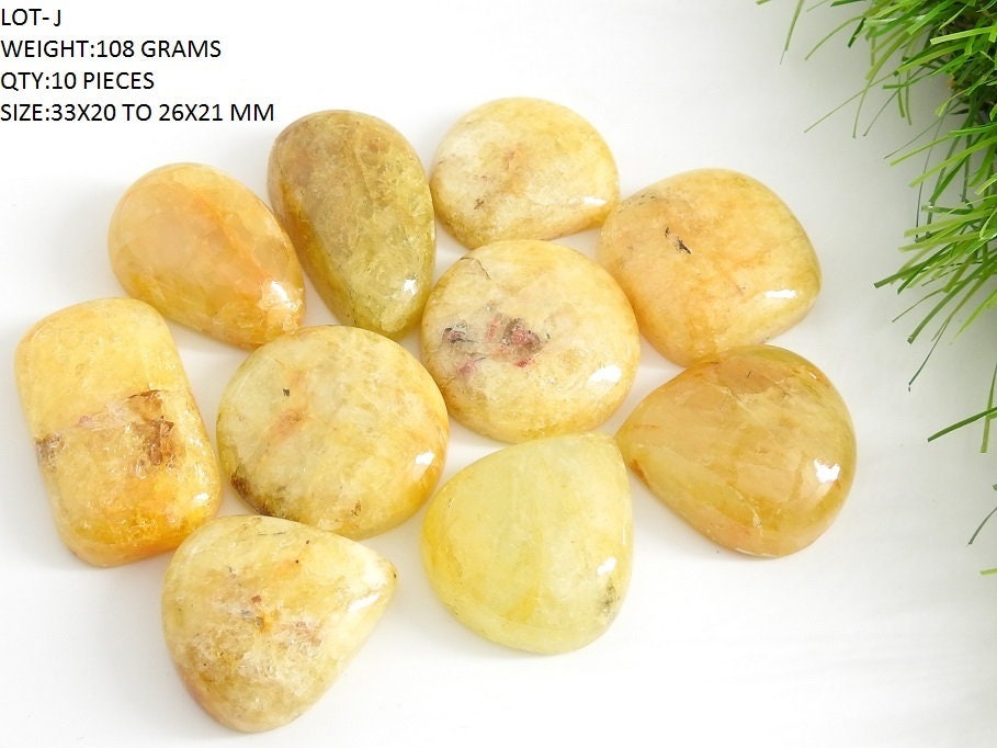 100%Natural,Heliodor Smooth Cabochons Lot,Aquamarie,Fancy Shape,Yellow Bead,Handmade,Loose Stone,Gemstone For Jewelry Making C1 | Save 33% - Rajasthan Living 25