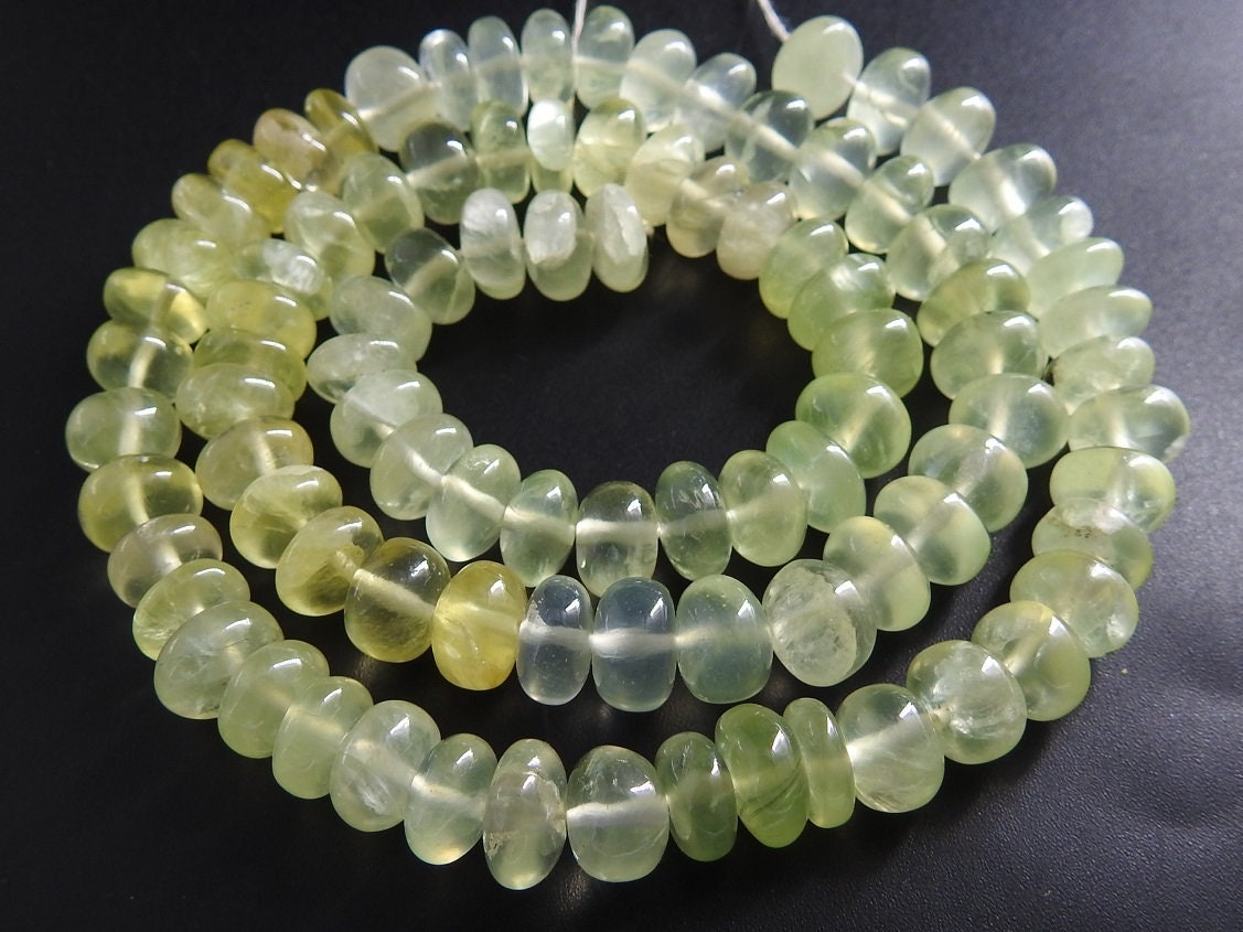 Prehnite Smooth Roundel Bead,Multi Shaded,Loose Stone,For Making Jewelry 9Inch 8MM Approx 100%Natural  Wholesaler Supplies PME(B13) | Save 33% - Rajasthan Living 14