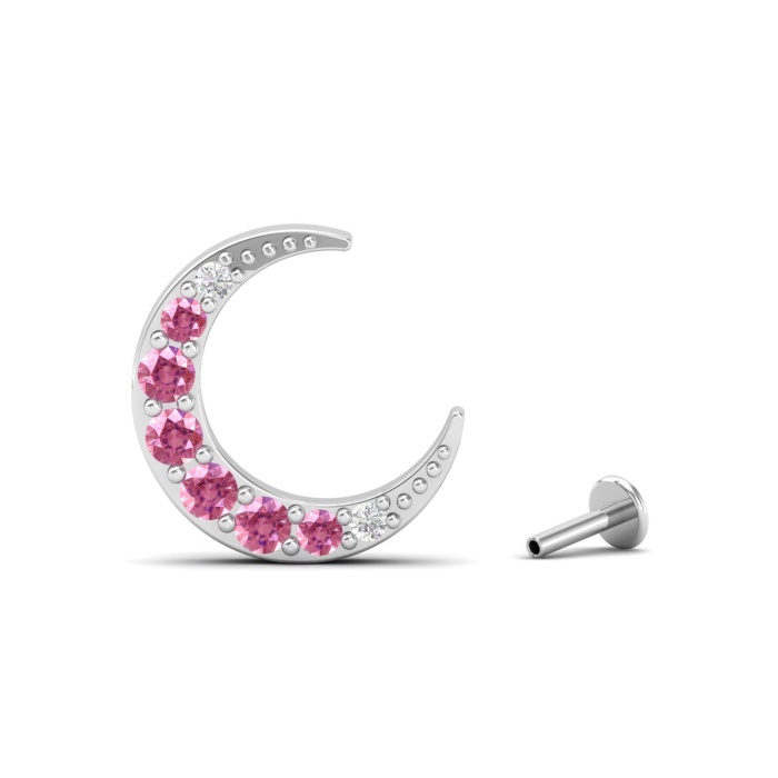 Natural Pink Spinel 14K Dainty Drop Earrings, Gold Stud Earrings For Women, Everyday Gemstone Earring For Her, August Birthstone Earrings | Save 33% - Rajasthan Living 12