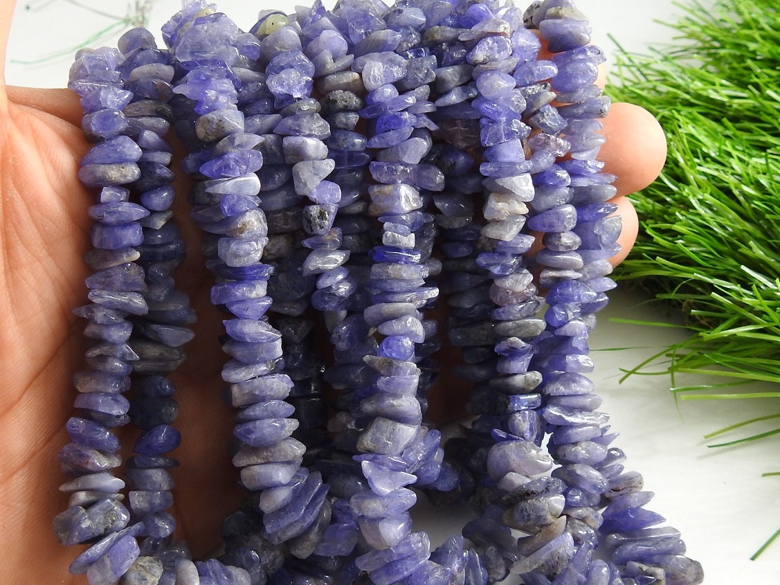 100%Natural,Tanzanite Rough Bead,Polished,Anklet,Chip,Nugget,Loose Stone,16Inch 15X11To6X4MM Approx,Wholesale Price,New Arrival RB7 | Save 33% - Rajasthan Living 12