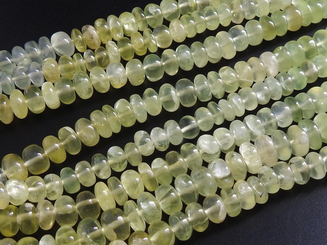 Prehnite Smooth Roundel Bead,Multi Shaded,Loose Stone,For Making Jewelry 9Inch 8MM Approx 100%Natural  Wholesaler Supplies PME(B13) | Save 33% - Rajasthan Living 15