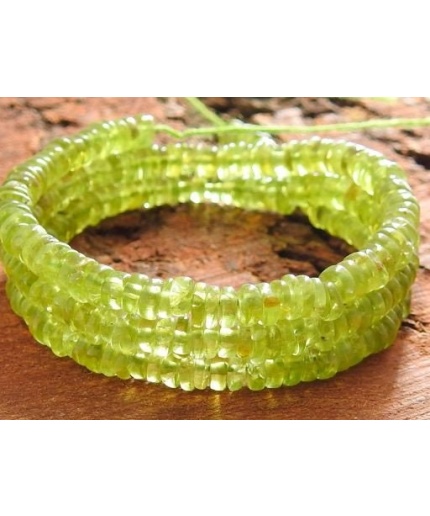 Natural Peridot Smooth Tyre,Coin,Button,Wheel Shape Bead 16Inch Strand,Wholesaler,Supplies,New Arrival PME-T1 | Save 33% - Rajasthan Living 3