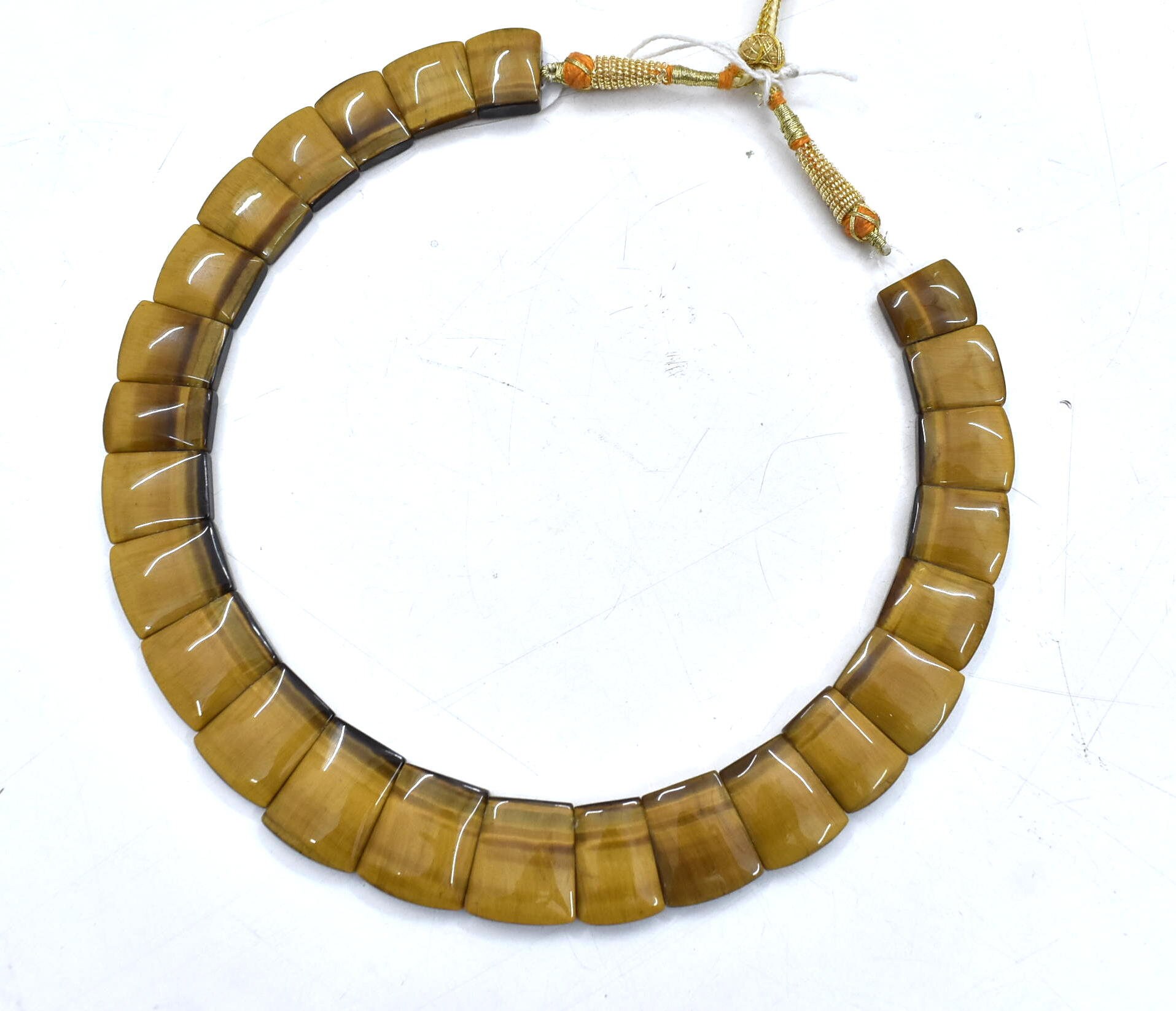 100% Natural Tiger Eye Handmade Necklace,Collar Necklace,Princess Necklace,Choker Necklace,Bib Necklace,Matinee Necklace,Handicraft Necklace | Save 33% - Rajasthan Living 15