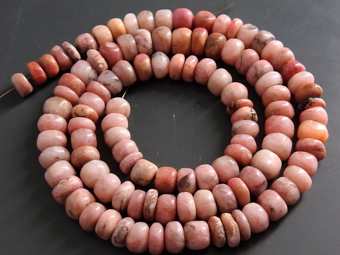 Reserved Rhodonite Smooth Roundel Bead,Handmade,Loose Stone,For Jewelry Making,Necklace,100%Natural,Wholesaler,Supplies B13 | Save 33% - Rajasthan Living 17