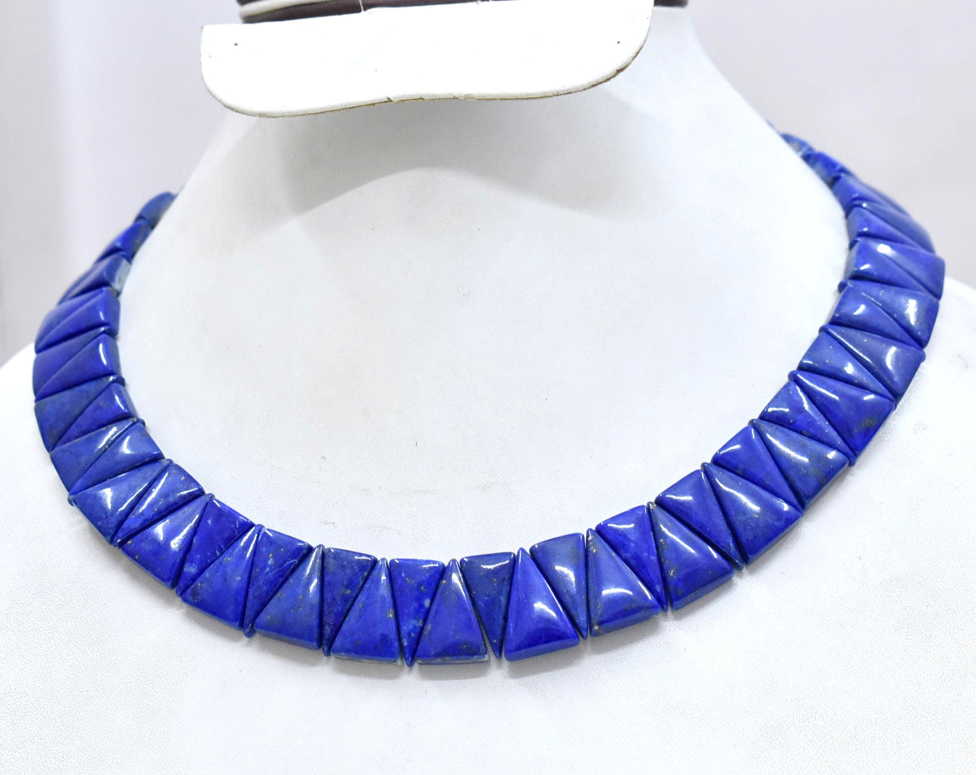100% Natural lapis lazuli Afghanistan Mines,Blue stone Necklace,Handmade Necklace,Handicraft Necklace,Valentine,s Day Gift,Gift For Her. | Save 33% - Rajasthan Living 12