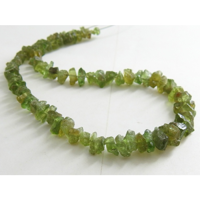 Green Apatite Natural Rough Beads,Anklet,Chip,Uncut,Nugget,10Inch 10X8To5X3MM Approx,Wholesale Price,New Arrival RB5 | Save 33% - Rajasthan Living 9