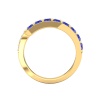 Solid 14K Natural Tanzanite Statement Ring, Gold Wedding Ring For Women, Gold Wedding Ring For Her, December Birthstone Promise Ring | Save 33% - Rajasthan Living 19