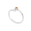 Natural Citrine 14K Solid Stacking Ring, Rose Gold Multistone Ring For Women, November Birthstone Promise Ring For Her, Everyday Gemstone | Save 33% - Rajasthan Living 17