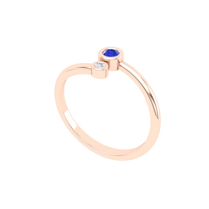 Solid 14K Gold Natural Tanzanite Ring, Everyday Gemstone Ring For Her, Handmade Jewellery For Women, December Birthstone  Ring | Save 33% - Rajasthan Living 11