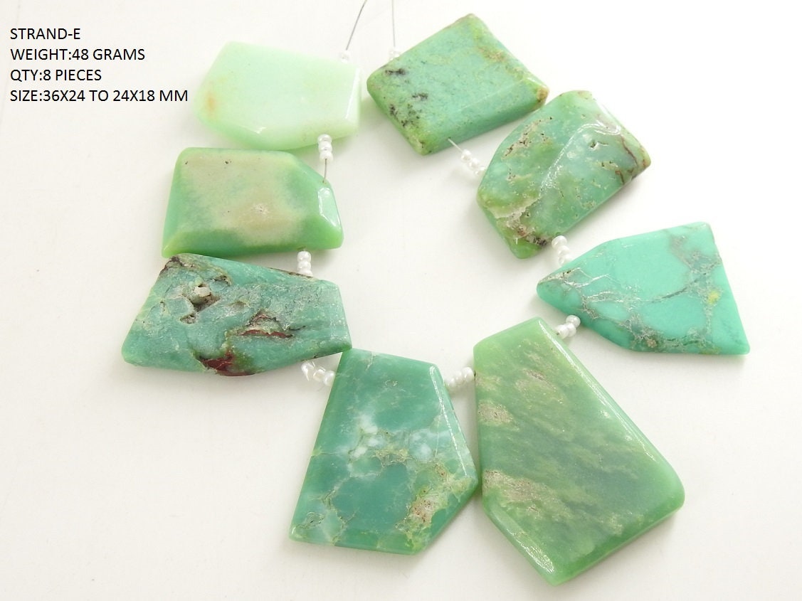 Chrysoprase Fancy Shape Cabochon Briolette,Matte Polished,Loose Stone,Irregular Shape Bead,For Making Jewelry,Handmade Wholesale Price BR3 | Save 33% - Rajasthan Living 20