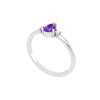 Natural Amethyst Solid 14K Gold Ring, Everyday Gemstone Ring For Her, Handmade Jewellery For Women, February Birthstone Statement Ring | Save 33% - Rajasthan Living 22