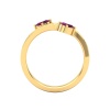 Dainty 14K Gold Natural Rhodolite Garnet Ring, Everyday Gemstone Ring For Her, Handmade Jewelry For Women, January Birthstone Statement Ring | Save 33% - Rajasthan Living 22