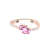 Dainty 14K Gold Natural Pink Spinel Ring, Everyday Gemstone Ring For Her, Handmade Jewellery For Women, August Birthstone Promise Ring | Save 33% - Rajasthan Living 23