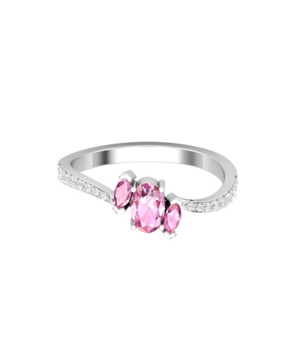 Dainty 14K Gold Natural Pink Spinel Ring, Everyday Gemstone Ring For Her, Handmade Jewellery For Women, August Birthstone Promise Ring | Save 33% - Rajasthan Living