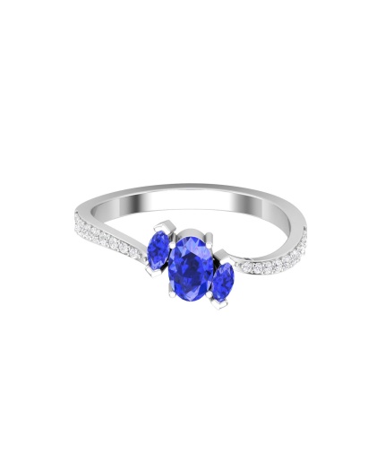 Natural Tanzanite Dainty 14K Gold Ring, Everyday Gemstone Ring For Her, Handmade Jewellery For Women, December Birthstone Statement Ring | Save 33% - Rajasthan Living