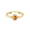 Dainty 14K Gold Natural Citrine Ring, Everyday Gemstone Ring For Her, Handmade Jewellery For Women, December Birthstone Promise Ring | Save 33% - Rajasthan Living 15