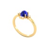 Natural Tanzanite Solid 14K Gold Ring, Everyday Gemstone Ring For Her, Handmade Jewellery For Women, December Birthstone Multistone Ring | Save 33% - Rajasthan Living 24
