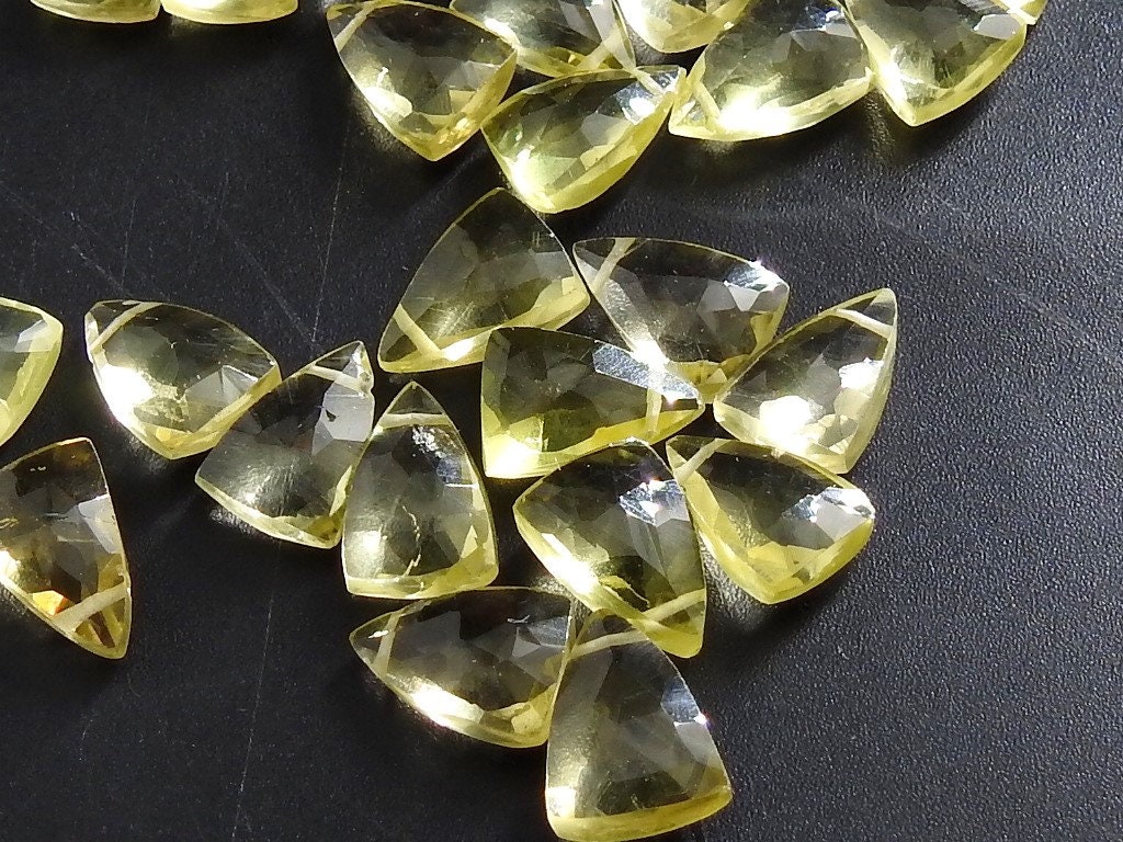 Lemon Quartz Faceted Long Trillions,Briolette,Teardrop,Bead,Pyramid,Drop,Loose Stone,Jewelry,Earrings,Matching Pair 100%Natural PME-BR8 | Save 33% - Rajasthan Living 17