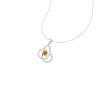 Dainty 14K Natural Citrine Gold Designer Necklace, Diamond Pendant For Her, Gold Necklaces For Women, November Birthstone Handmade Pendant | Save 33% - Rajasthan Living 20