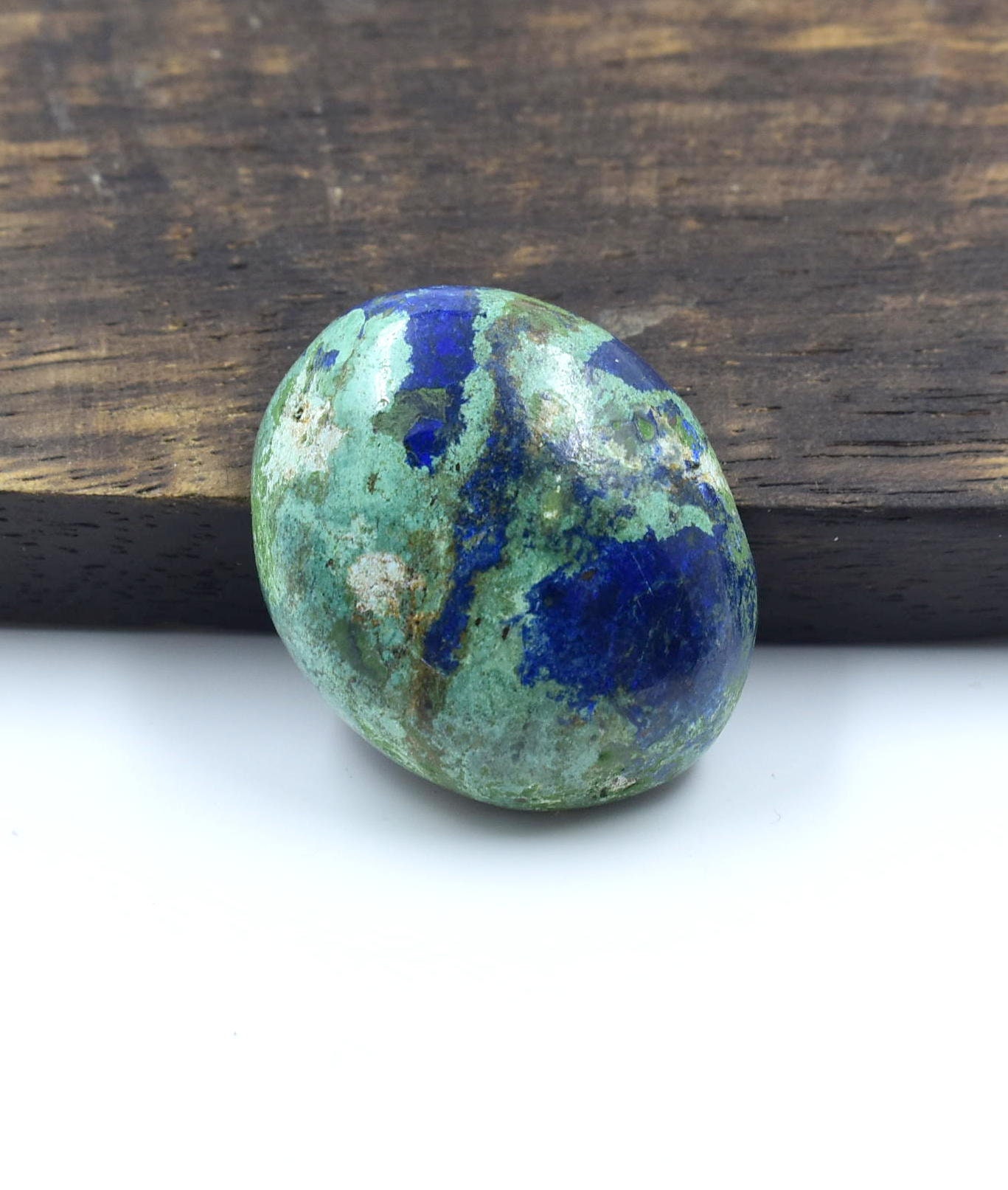100% Natural Azurite Malachite Cabochon Good quality stone Beautiful Art Making for jewellery Ring 44.50 CARAT 26X22 MM | Save 33% - Rajasthan Living 14
