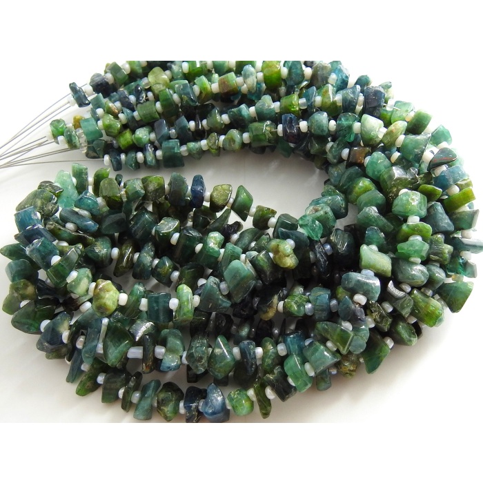 Green Tourmaline Rough Bead,Anklets,Uncut,Chip,Nuggets,Raw,Polished,Loose Stone,For Making Jewelry 16Inch 9X4To5X5MM Approx 100%Natural RB2 | Save 33% - Rajasthan Living 11