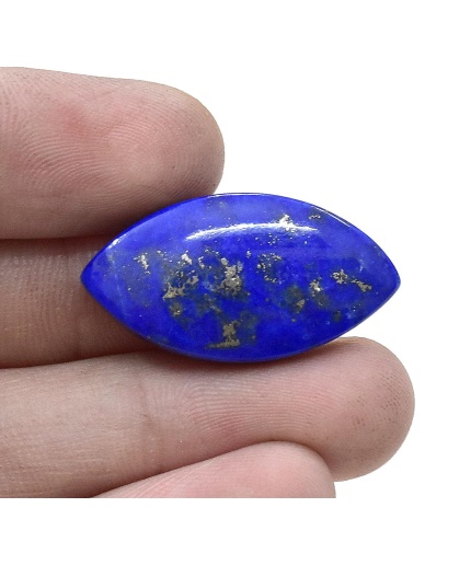 Natural lapis lazuli Cabochon,Gemstone Cabochon,Blue Gemstone,New Year Gift,Christmas Gift,Gift For Her,Mother’s Day Gift,Handicraft Item 16×37 mm | Save 33% - Rajasthan Living 3