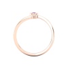 14K Dainty Natural Pink Spinel Stacking Ring, Rose Gold Multistone Ring For Women, August Birthstone Promise Ring For Her, Everyday Gemstone | Save 33% - Rajasthan Living 17