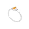 Natural Citrine Solid 14K Gold Ring, Everyday Gemstone Ring For Her, Handmade Jewellery For Women, November Birthstone Statement Ring | Save 33% - Rajasthan Living 22