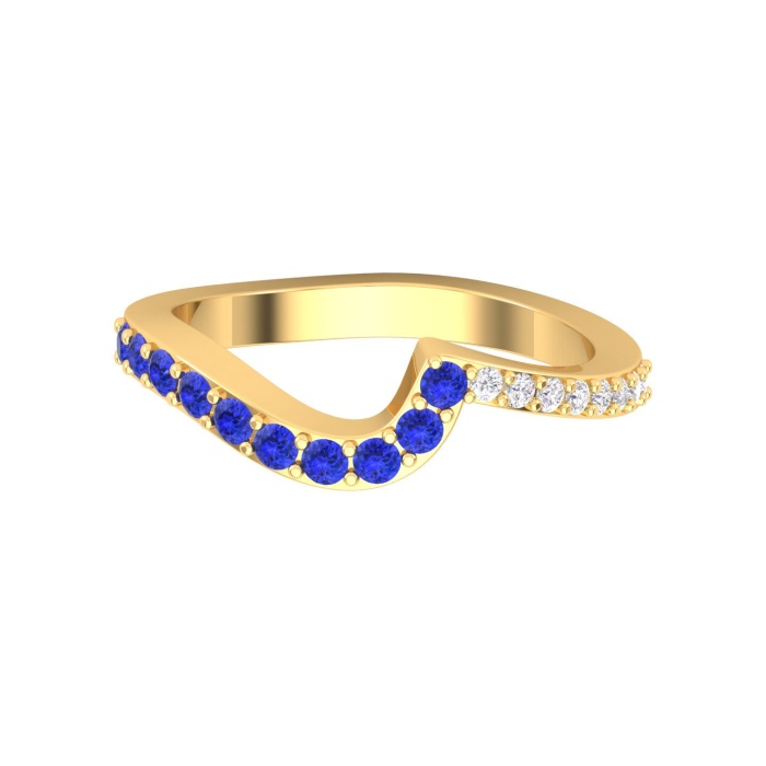 Dainty 14K Gold Natural Tanzanite Ring, Everyday Gemstone Ring For Her, Handmade Jewellery For Women, December Birthstone Multistone Ring | Save 33% - Rajasthan Living 11