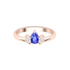 Dainty 14K Gold Natural Tanzanite Ring, Everyday Gemstone Ring For Her, Handmade Jewellery For Women, December Birthstone Statement Ring | Save 33% - Rajasthan Living 19