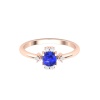 Natural Tanzanite Solid 14K Gold Ring, Everyday Gemstone Ring For Her, Handmade Jewellery For Women, December Birthstone Multistone Ring | Save 33% - Rajasthan Living 23