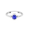 Natural Tanzanite Solid 14K Gold Ring, Everyday Gemstone Ring For Her, Handmade Jewellery For Women, December Birthstone Multistone Ring | Save 33% - Rajasthan Living 16