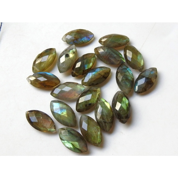 Labradorite Faceted Marquise,Multi Flashy Fire,Teardrop,Briolette,Earrings Pair,For Making Jewelry,Wholesaler Supplies PME-CY3 | Save 33% - Rajasthan Living 12