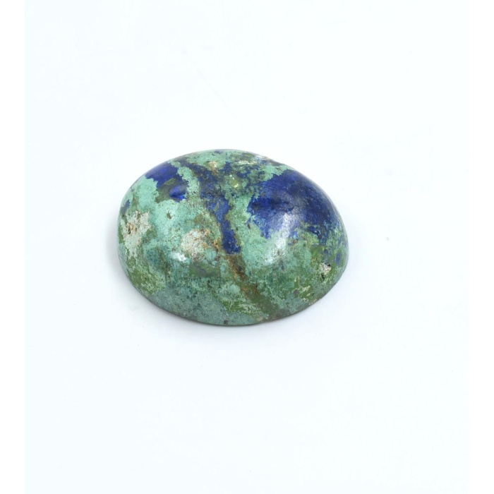 100% Natural Azurite Malachite Cabochon Good quality stone Beautiful Art Making for jewellery Ring 44.50 CARAT 26X22 MM | Save 33% - Rajasthan Living 8