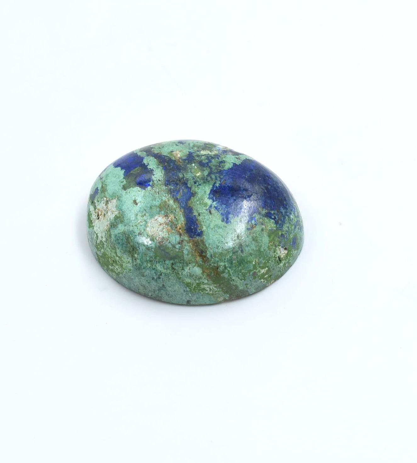 100% Natural Azurite Malachite Cabochon Good quality stone Beautiful Art Making for jewellery Ring 44.50 CARAT 26X22 MM | Save 33% - Rajasthan Living 13