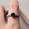 Natural certified 3.85 Carat 925 Sterling Silver Handmade Emerald/Panna Ring 102 | Save 33% - Rajasthan Living 11